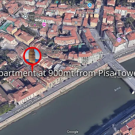 900mt Dalla Torre Di - Cortile, Wifi E Netflix *