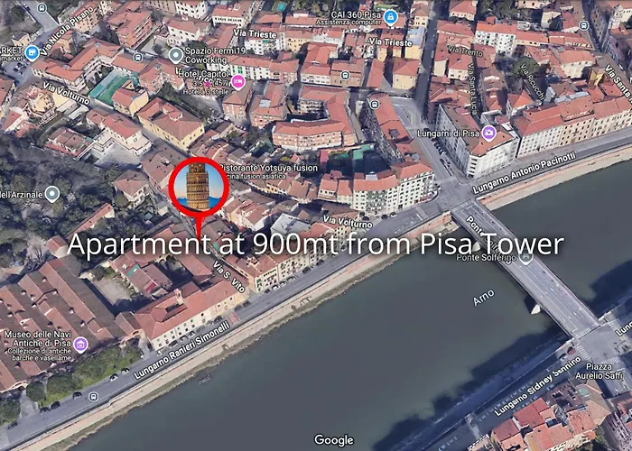 900mt Dalla Torre Di - Cortile, Wifi E Netflix *
